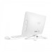 HP AIO 20-C405D 7th Gen Intel Core i3 White All in One PC